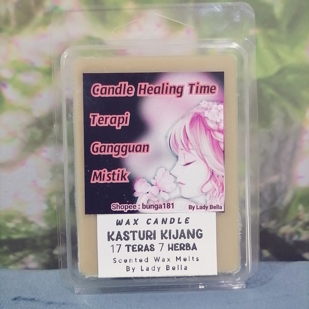 wax candle terapi kasturi kijang 17teras yg ditakuti jin i b l i s plus 7herba
