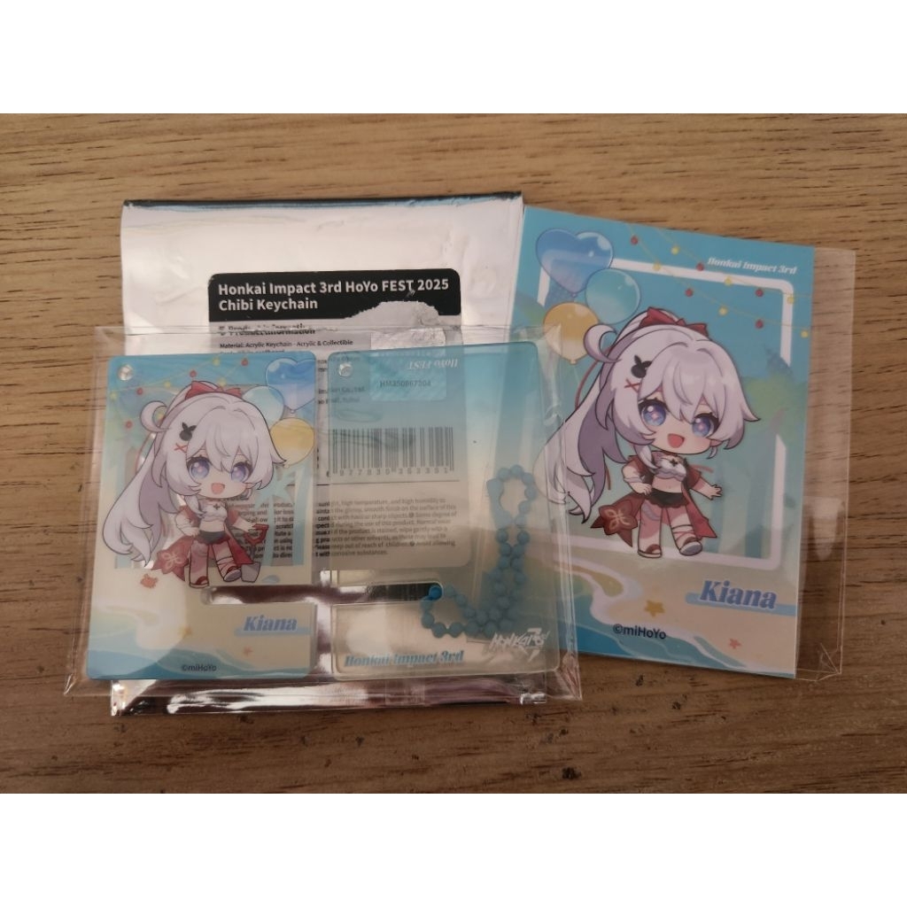 Honkai Impact 3rd Hoyofest 2025 พวงกุญแจ Kiana Kaslana