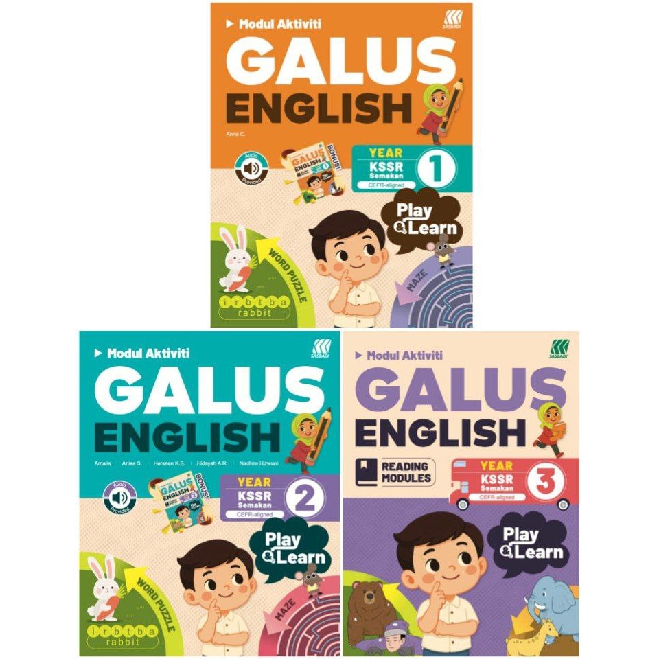ENGLISH YEAR 1/YEAR 2/YEAR 3 ACTIVITY MODULE [SASBADI]
