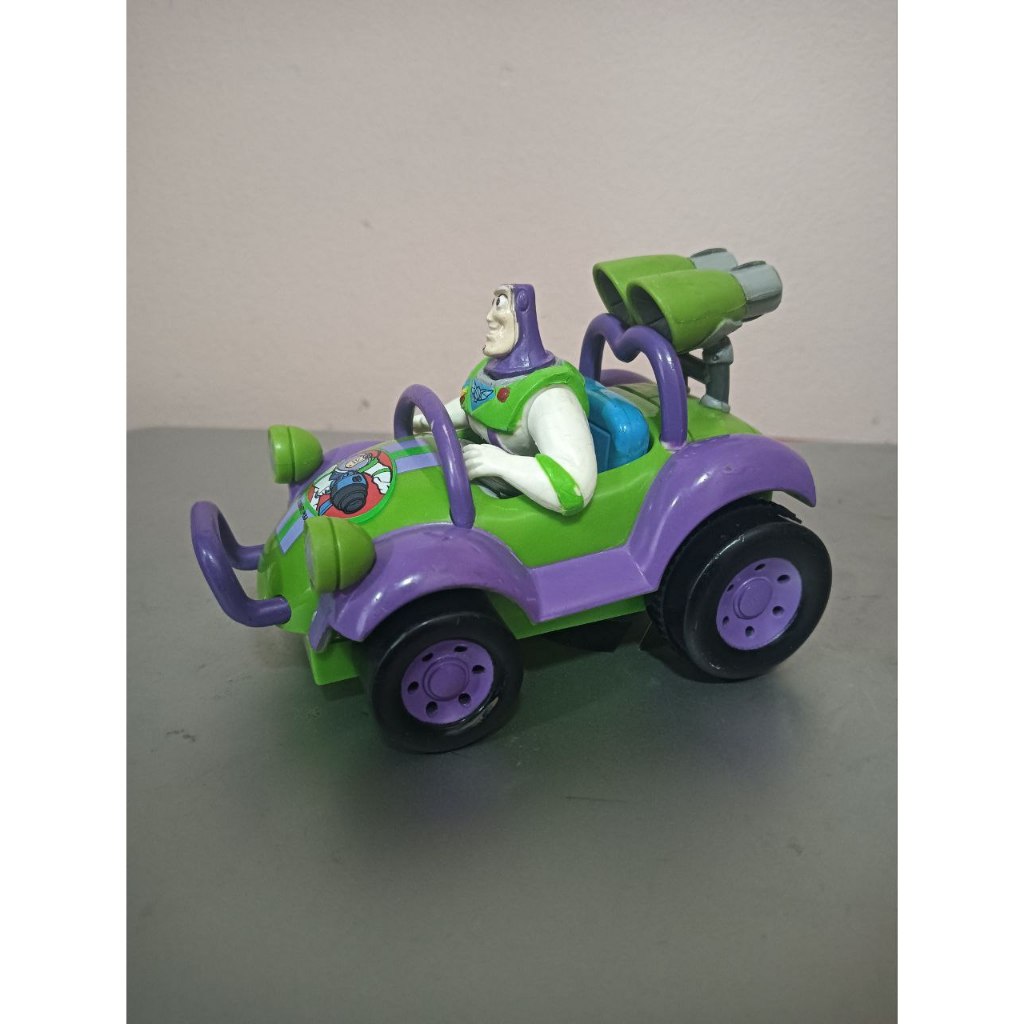 Disney Pixar Toy Story Buzz Lightyear Rocket Car Pull back Toy