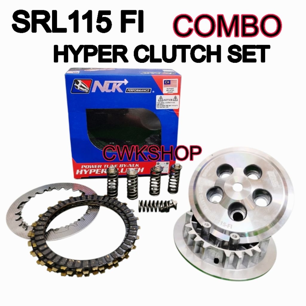 SRL115 FI HYPER CLUTCH COMBO SET SRL115 FI NLK