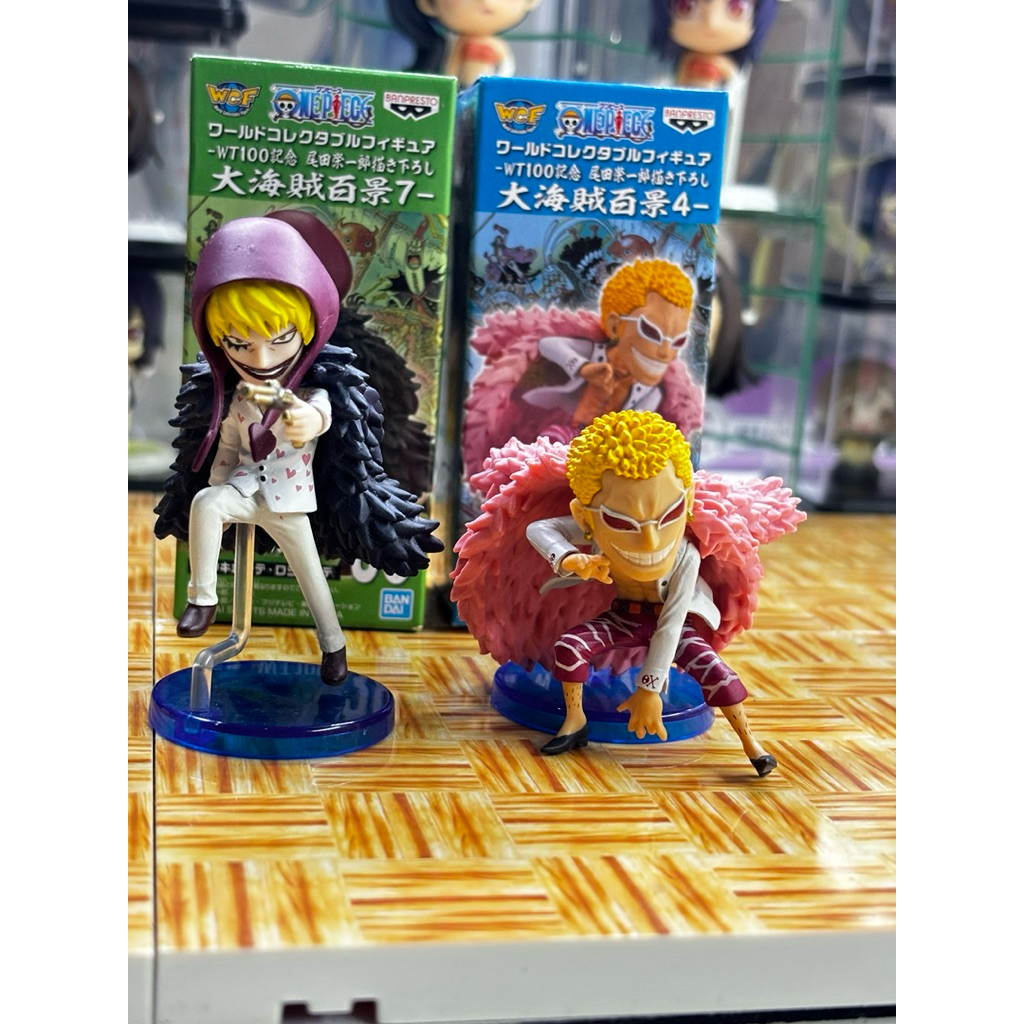 [USED] Banpresto One Piece World Collectable Figures (WCF) Doflamingo & Corazon