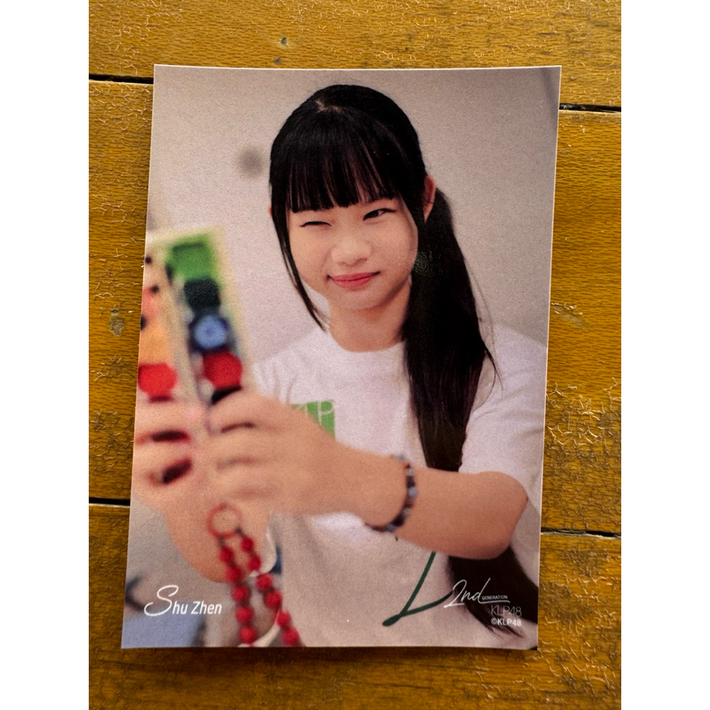 KLP48 Shu Zen การ์ดโพสต์รุ่นที่ 2