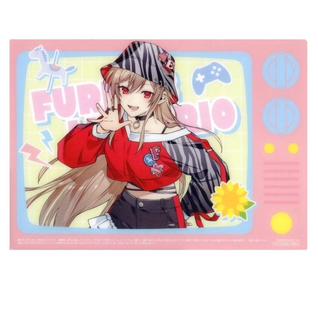 Nijisanji x 7-Eleven เครื่องเขียน Flynn E. Rustario B5 Multi-Sheet - ยูทูปเสมือนจริง [OFFICIAL]