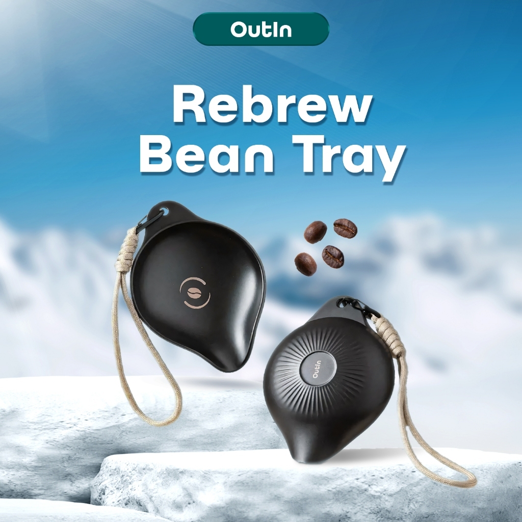 ถาดเมล็ดกาแฟ OUTIN Rebrew - BPA-Free & Portable