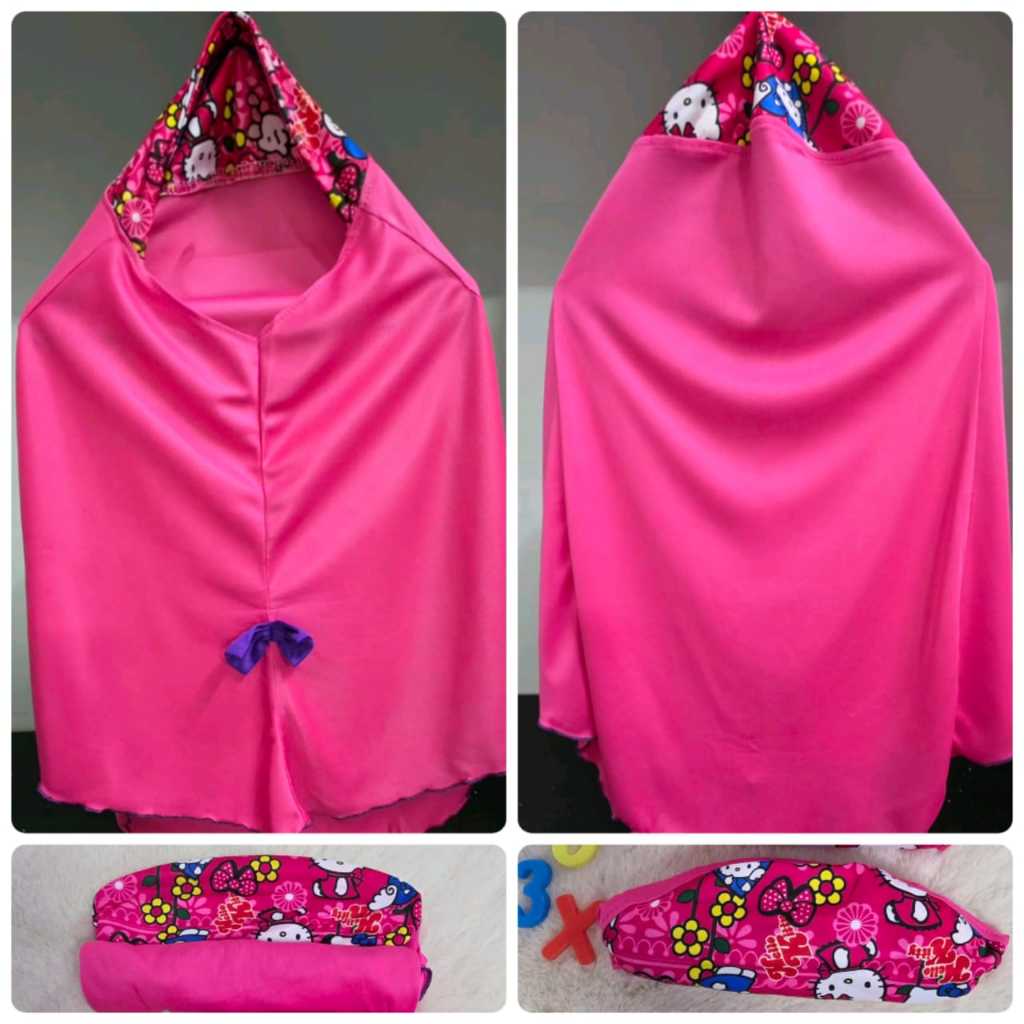 ผ้าพันคอลายการ์ตูนเด็ก Hello Kitty/Pony