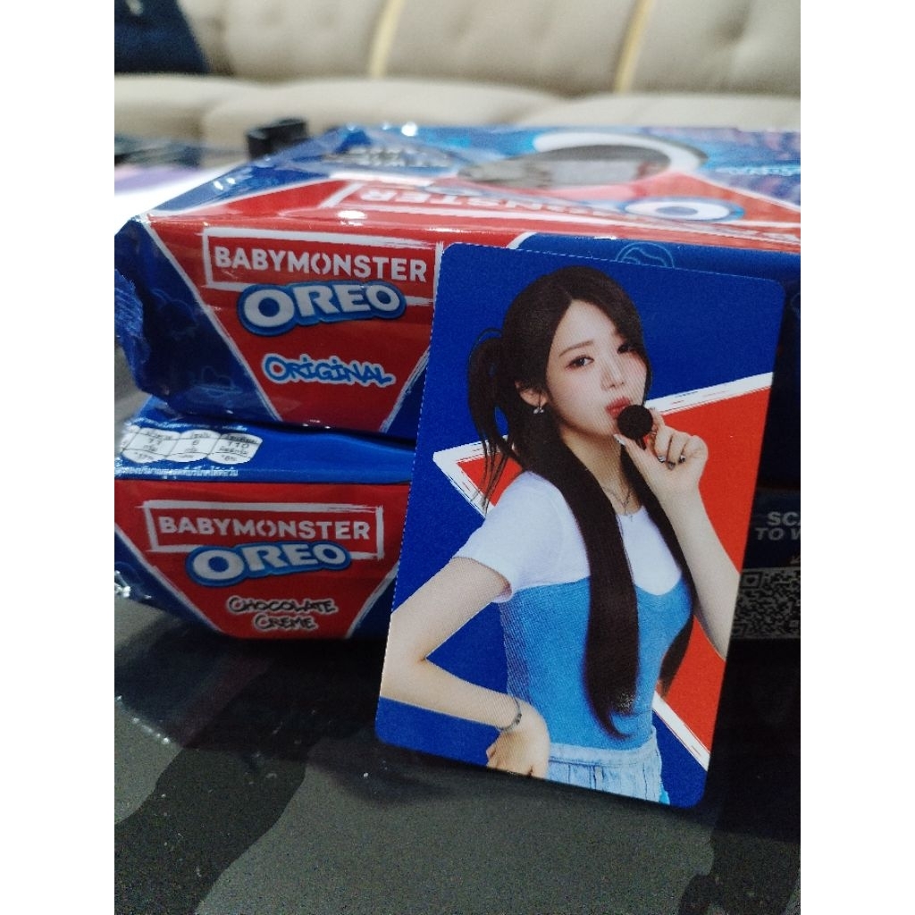 Babymonster x Oreo Photocard อย่างเป็นทางการ