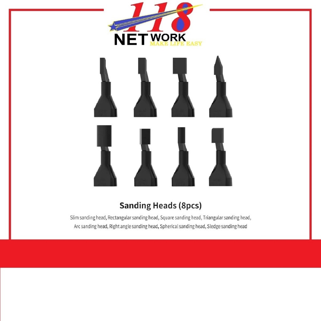 DSPIAE <RA-10> หัวโกนออกแบบมาสําหรับ ES-A เครื่องขัดแบบลูกสูบ Illusive Shadows ขัดไฟฟ้า