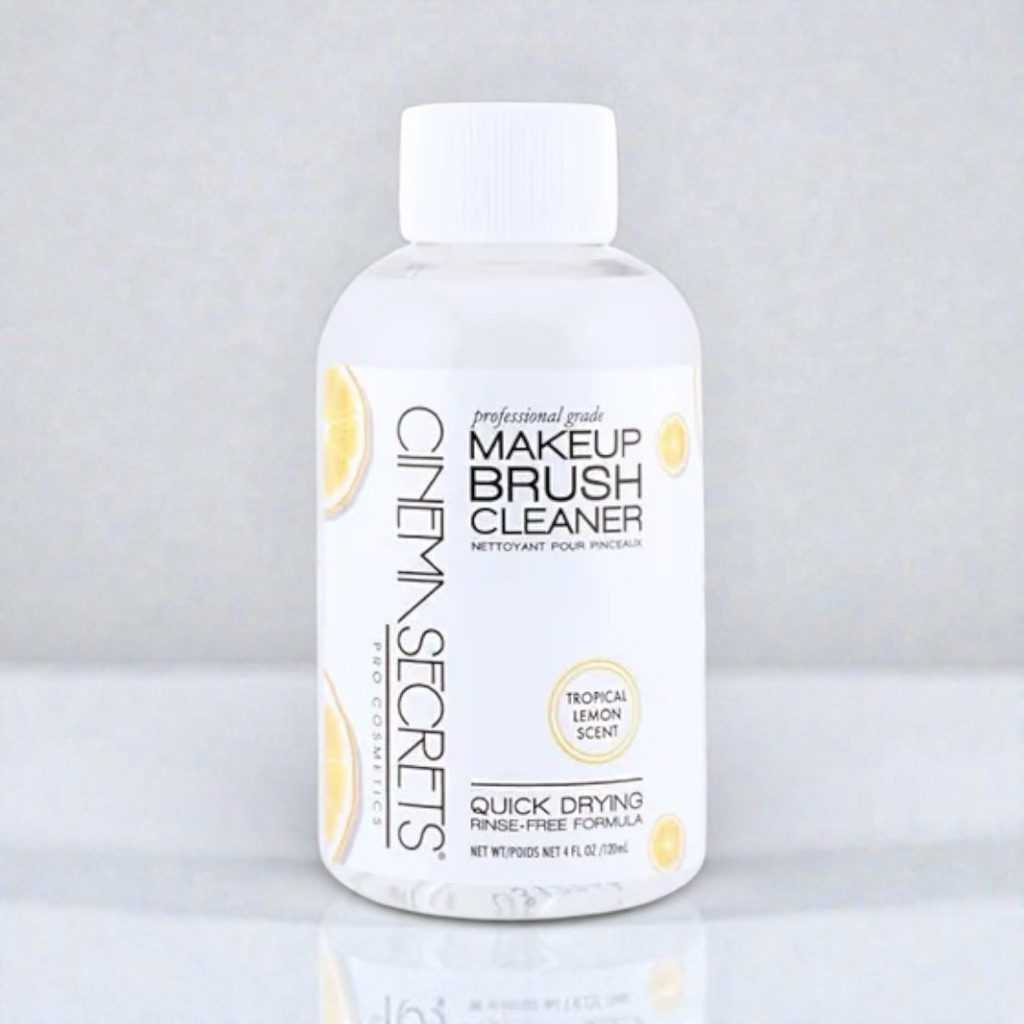 CINEMA SECRETS ผลิตภัณฑ์ทําความสะอาดแปรงแต่งหน้าเกรดมืออาชีพ – กลิ่น Tropical Lemon 120ml
