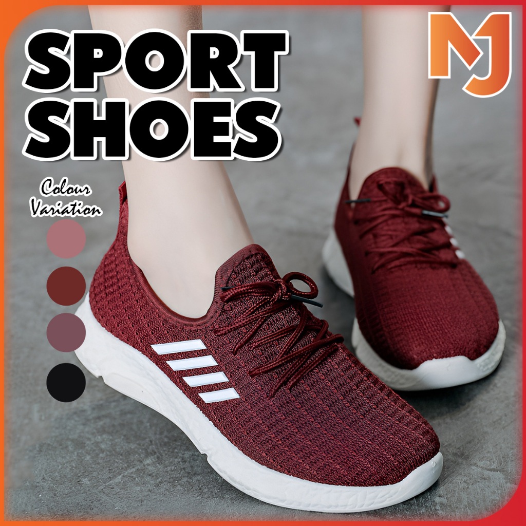 McJoden - RIKA Women รองเท้าผ้าใบ รองเท้ากีฬา Kasut Perempuan