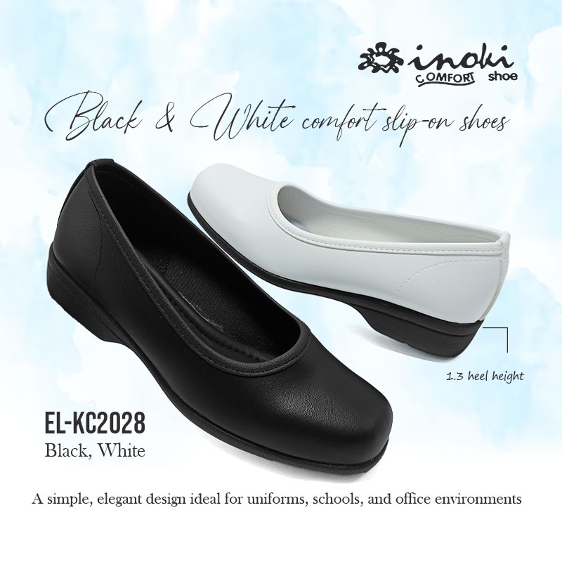INOKI (ELKC2028) Kasut Nurse/Kerja Perempuan Shoes for Women Nurse Shoes Healthcare & Office