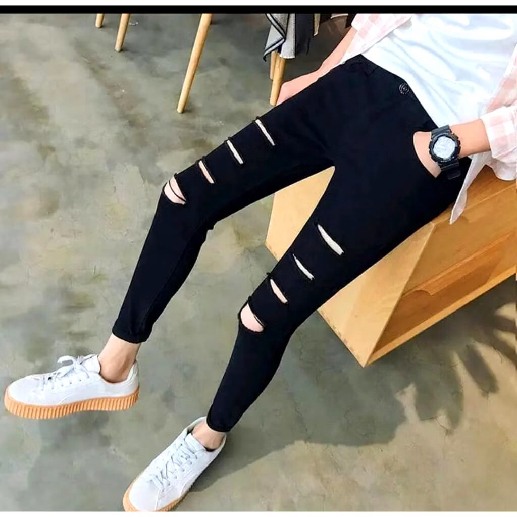 H&M Skinny koya.koya supper ยีนส์ยืด สีขาว