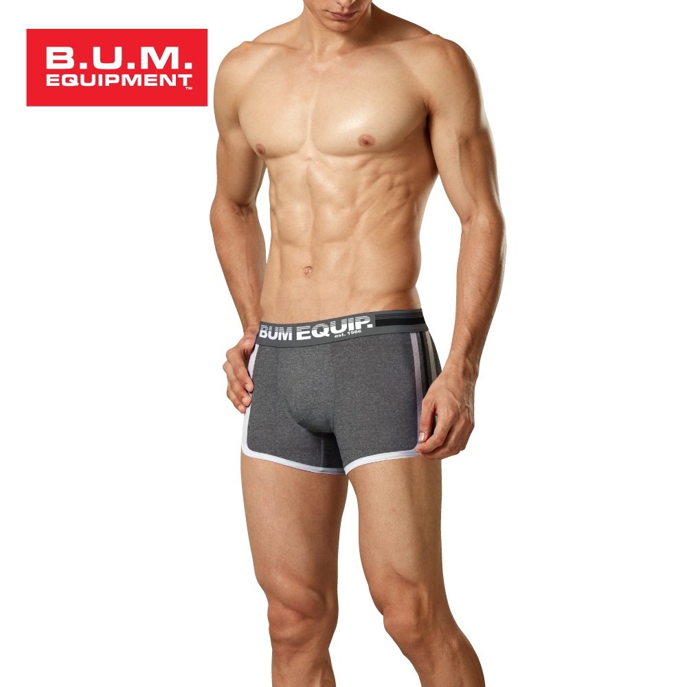 BUM 2 ชิ้นผู้ชาย Boxer COTTON SPANDEX ชุดชั้นใน