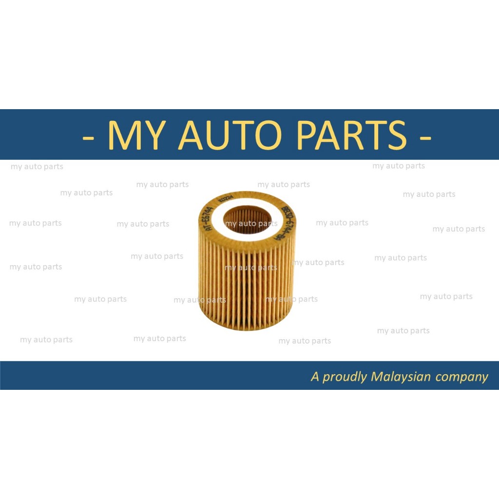 (APM) FORD RANGER T6, MAZDA BT50 กรองน้ํามัน ( BB3Q-6744-BA) (AT-E6744)