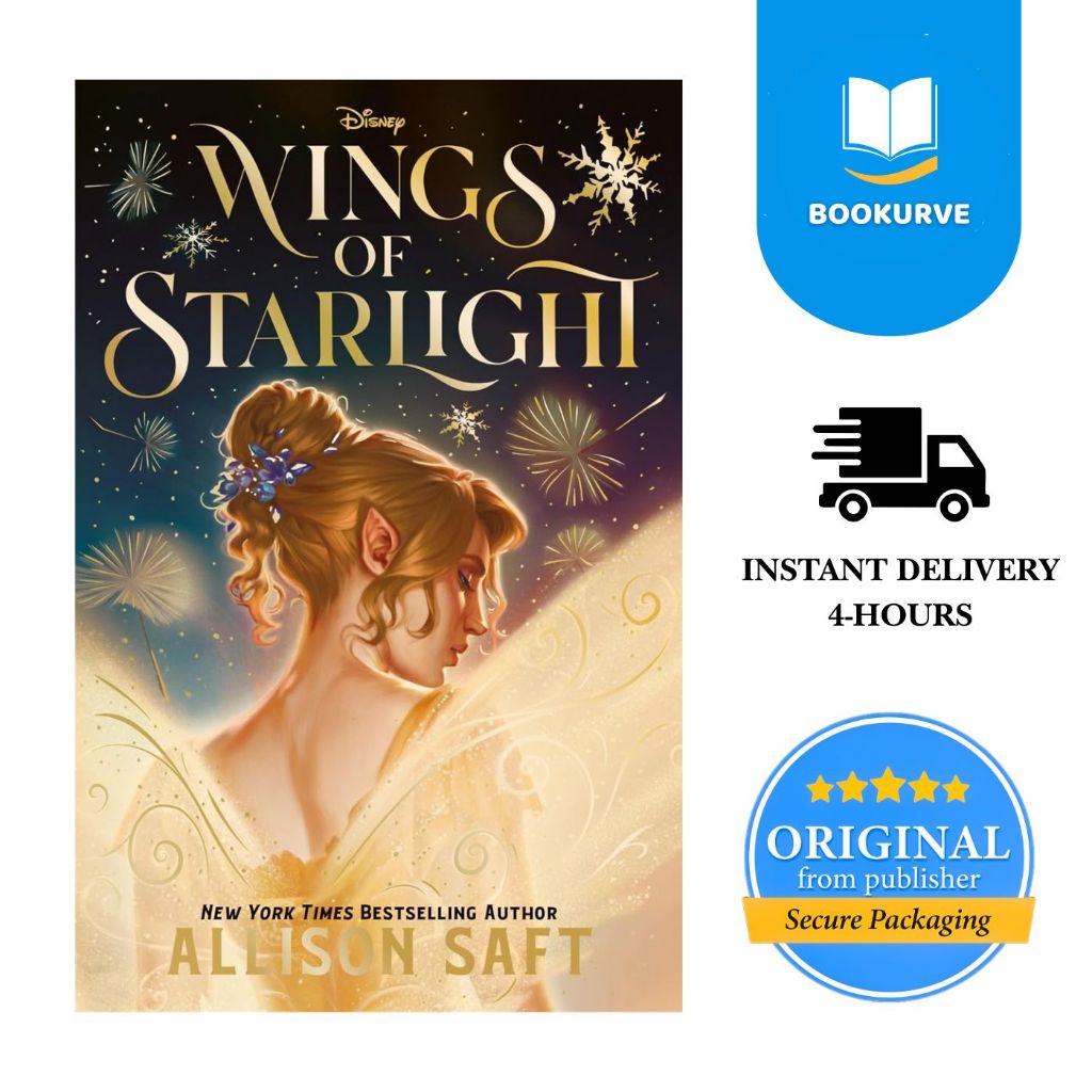 Disney Wings of Starlight โดย Allison Saft Fantasy Romance นวนิยายภาษาอังกฤษ 9781835871317