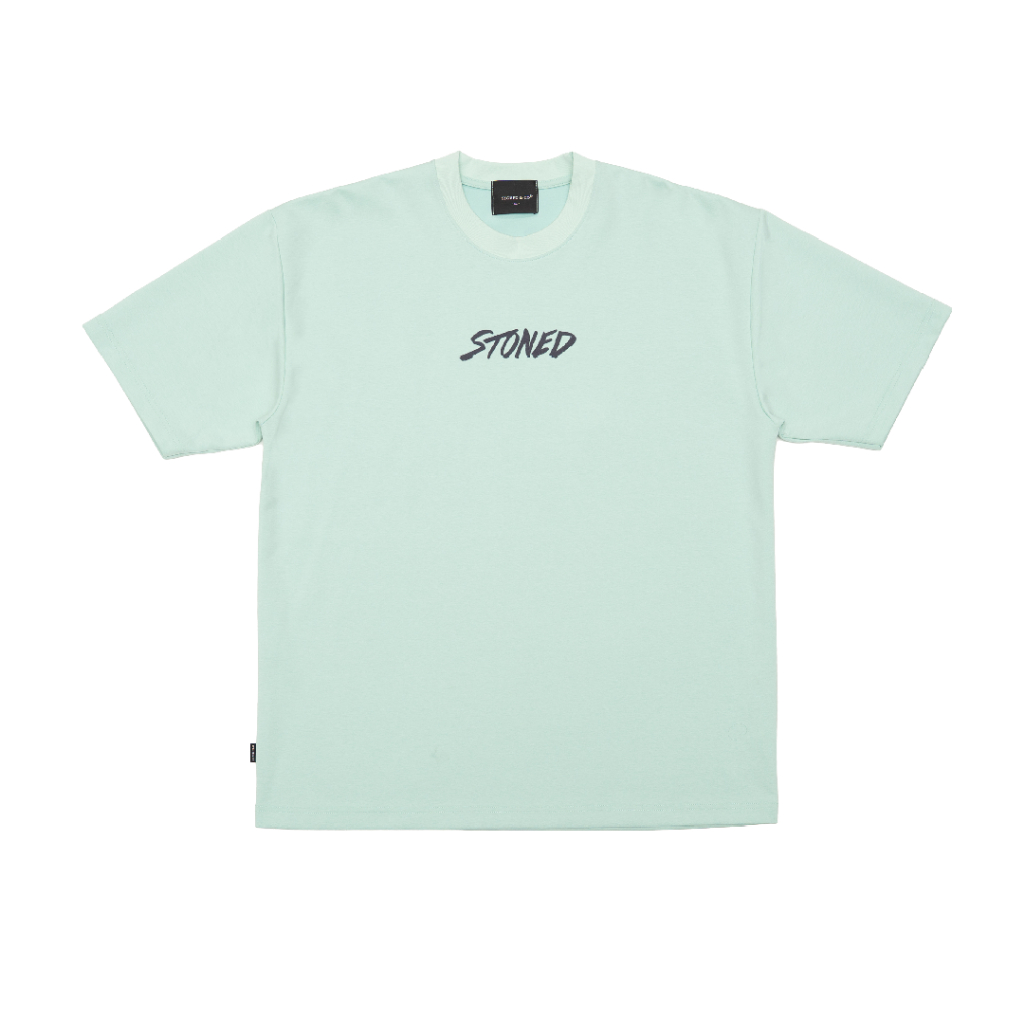 Stoned Colours : Genetic Hexagon Tee Tiffany