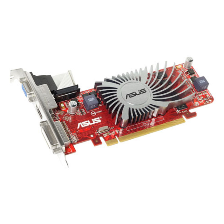AMD ASUS HD 5450 เงียบ V2 1GB GPU 1024 MB DDR3 PCIe 2.0 x16 กราฟิกการ์ด (EAH5450)