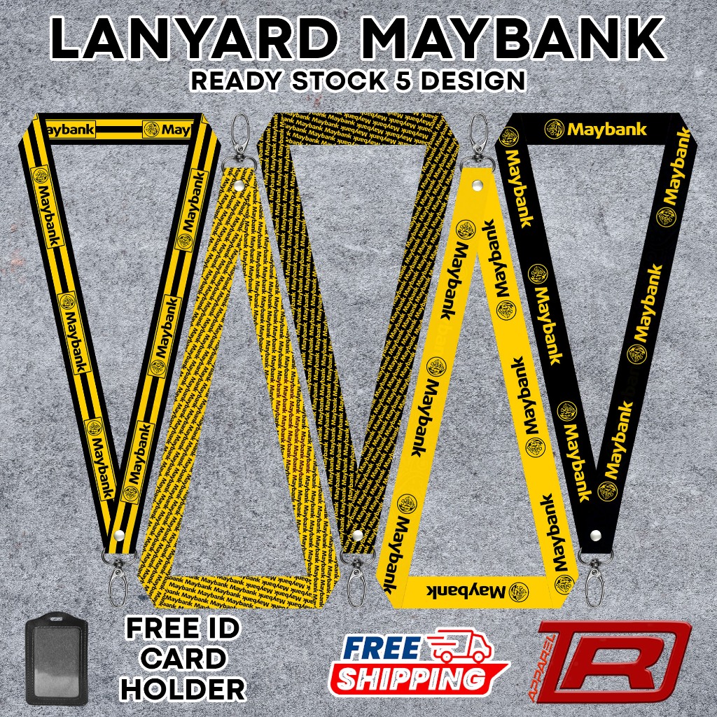LANYARD MAYBANK 5 DESIGN. !!!