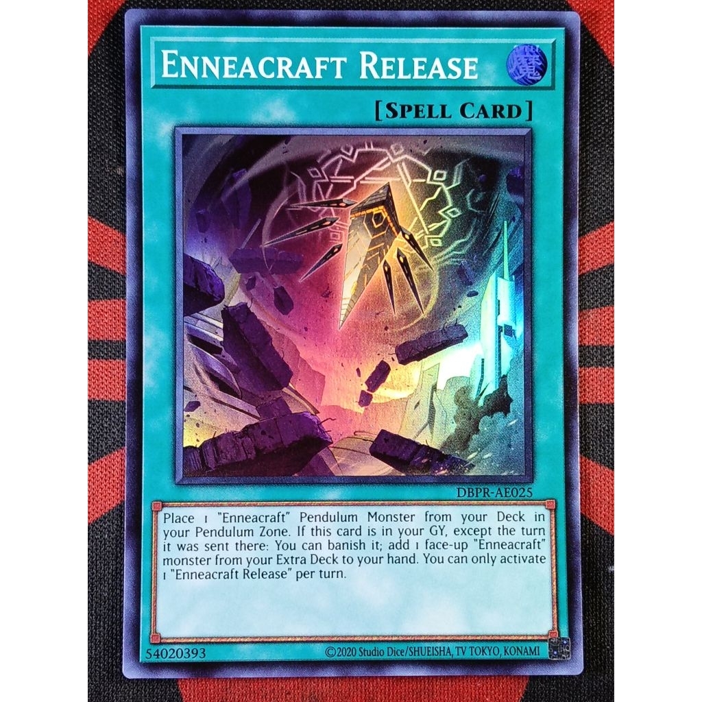 YUGIOH KONAMI DBPR-AE025 Enneacraft Release (SR)