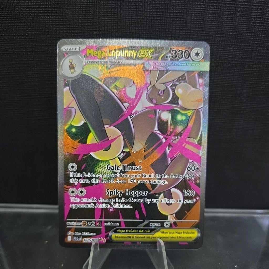 2025 Mega Lopunny Ex Card (Full Art Holo)