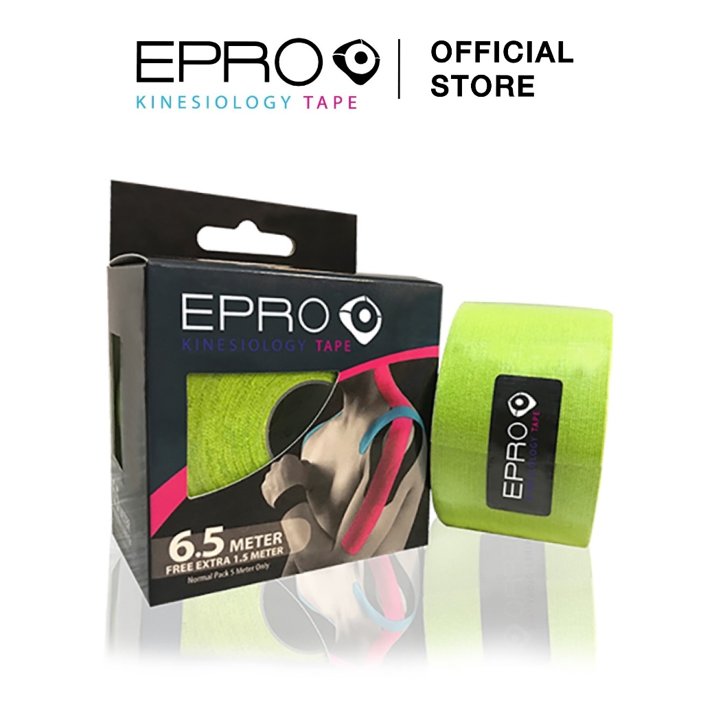 6.5M EPRO Kinesiology Tape Sport Tape KT Tape (รวมฟรีพิเศษ 1.5M)