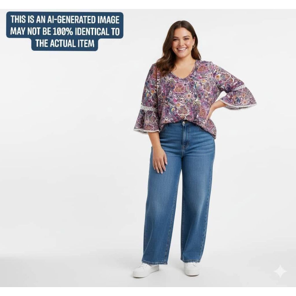 PLUS SIZE LADIES TOPS 49" BUNDLE