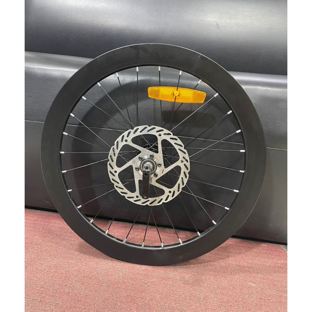 451 BOSSO จานล้อ 160 มม.โรเตอร์แบริ่งปิดผนึก 100 มม.QR 40 มม.โปรไฟล์ 1.165 กก. - ด้านหน้าเท่านั้น