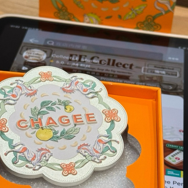 Chagee Yuzu /Overlord Chagee Yuzu Fragrance Mirror-Hand Mirror