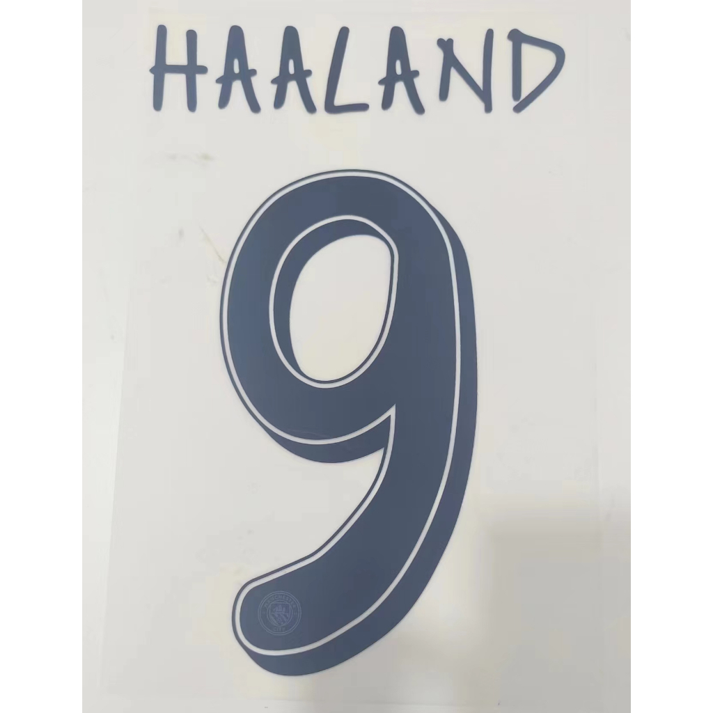 Man City Nameset Man City Nameset UCL 24/25 9 HAALAND 17 DE BRUYNE