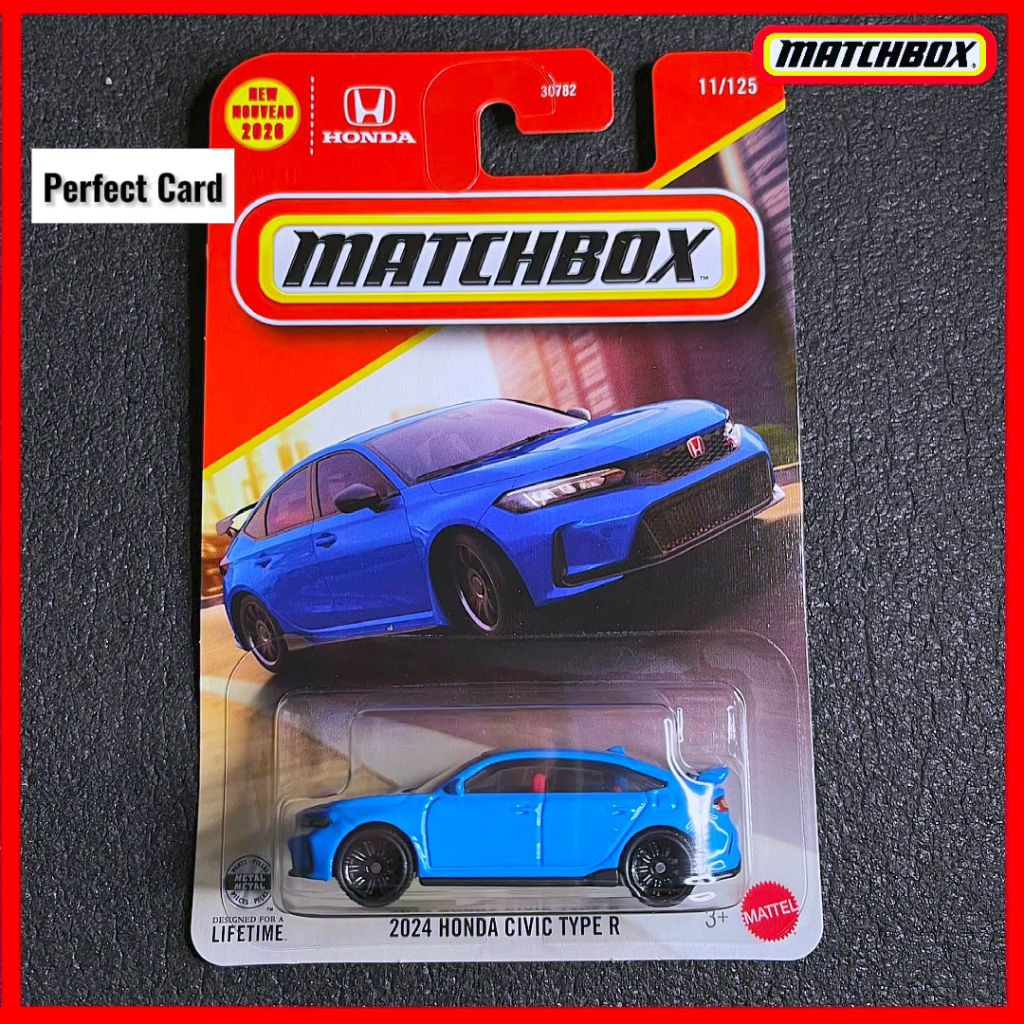 Matchbox Honda Civic Type R FL5 2024 First Edition Blue Civic Type r Hotwheels JDM Honda Civic Type 
