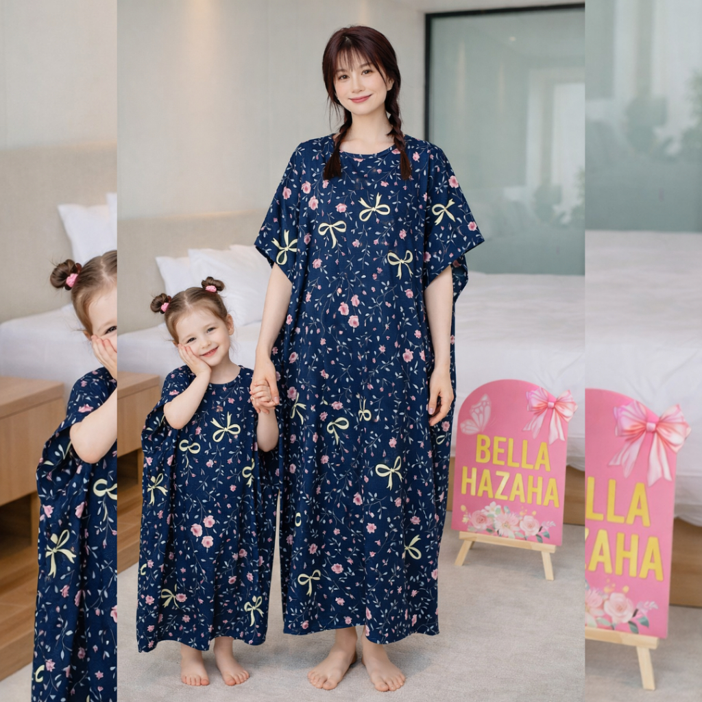 (BELLAHAZAHA) NIGHT BAT RAYA MATCHING MOTHER AND CHILD, QUALITY UPGRADE
