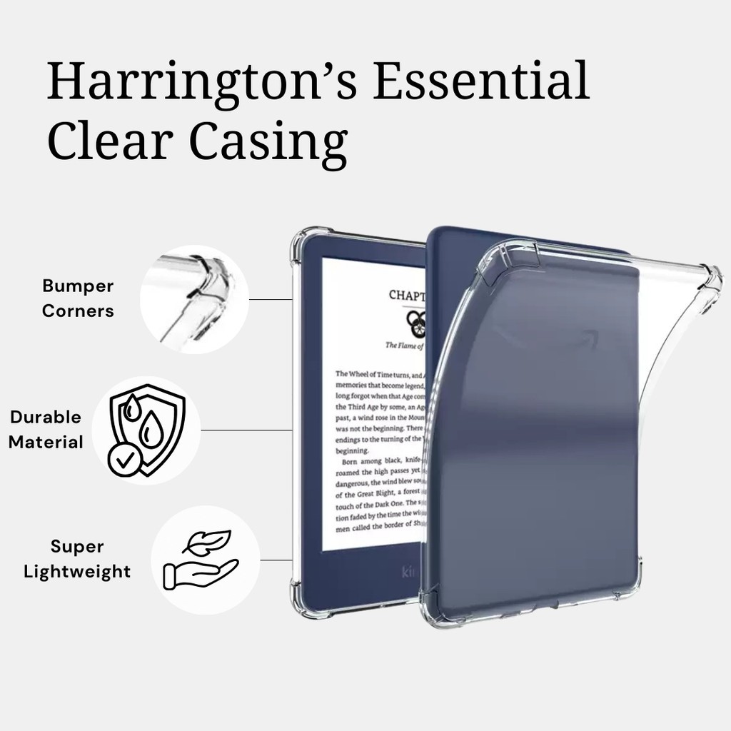 Kindle Clear Protective Case – PAPERWHITE 6 2024