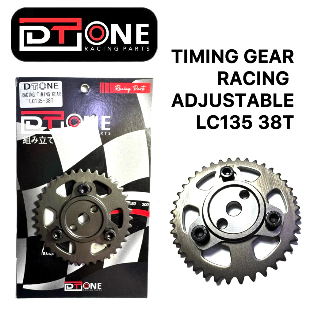 DTONE TIMING GEAR RACING LC135 38T GEAR RANTAI KECIK