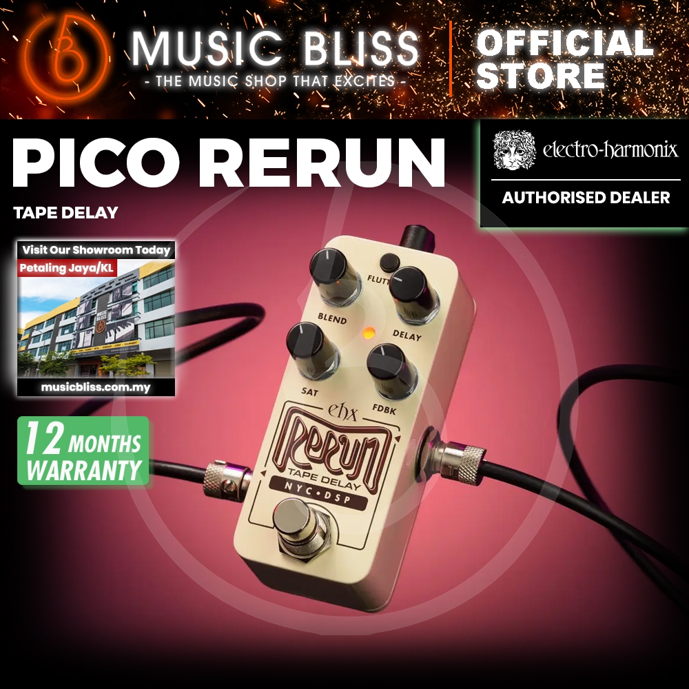 Electro Harmonix Pico Rerun Tape Delay Pedal (Electro-Harmonix / EHX)