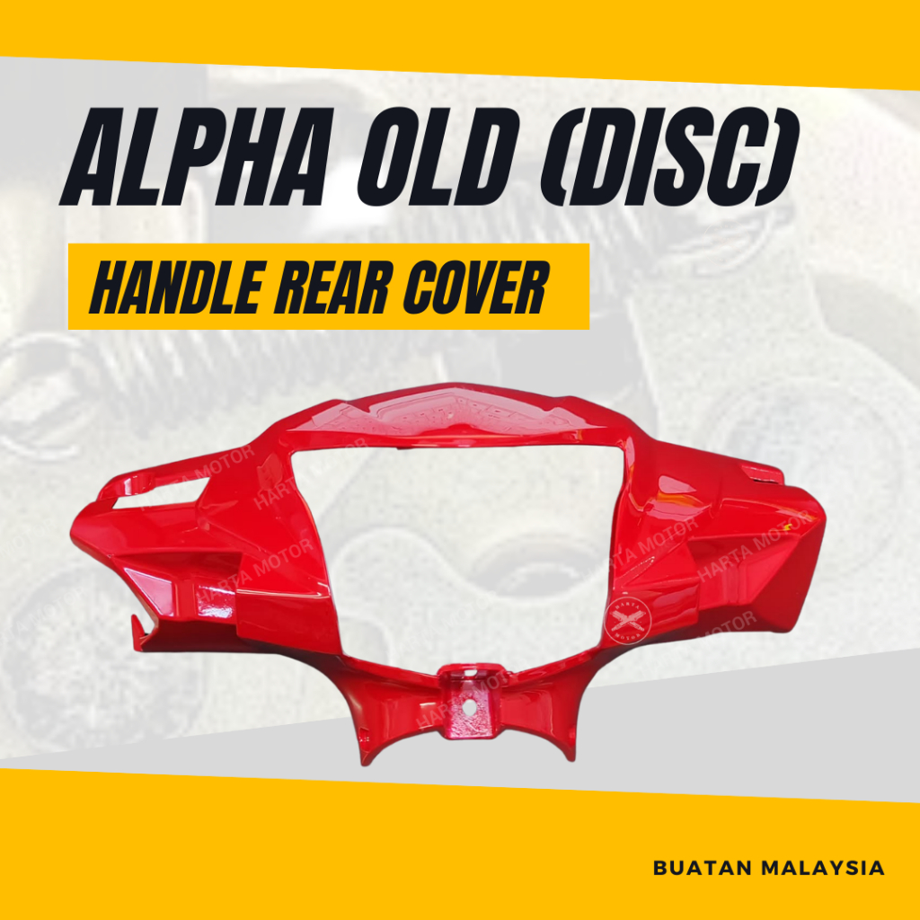 ALPHA OLD V1 V2 CX110 HANDLE REAR COVER - ALPHA OLD V1 V2 CX110 HANDLE FRONT DEPAN METER COVER LOWER