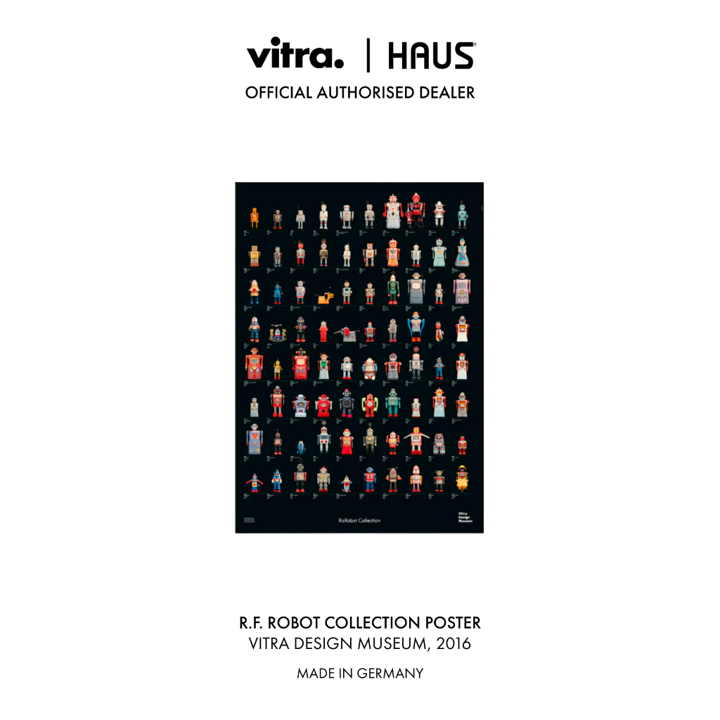 Vitra RF Robot Collection Poster *ไม่มีเฟรม