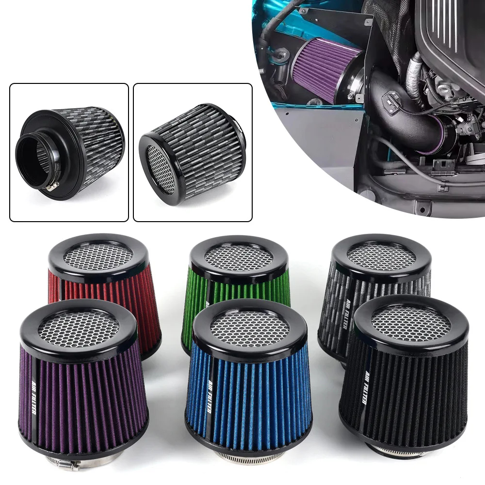 Fresh AIR FILTER Its Ok For Racing ผู้ที่ชื่นชอบ มี 6 สี ขนาดปาก 3 นิ้ว ผ้าสามารถถอดและไม้เลื้อยได้