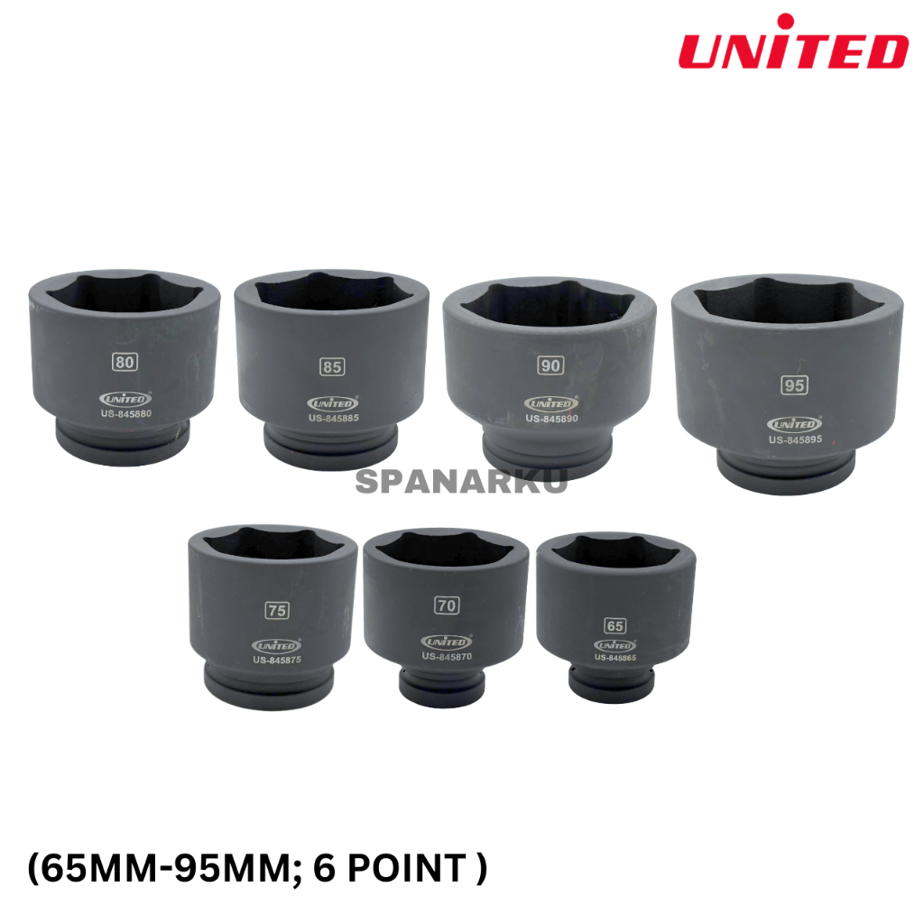 ซ็อกเก็ต IMPACT 1" 6PT (65MM-95MM)