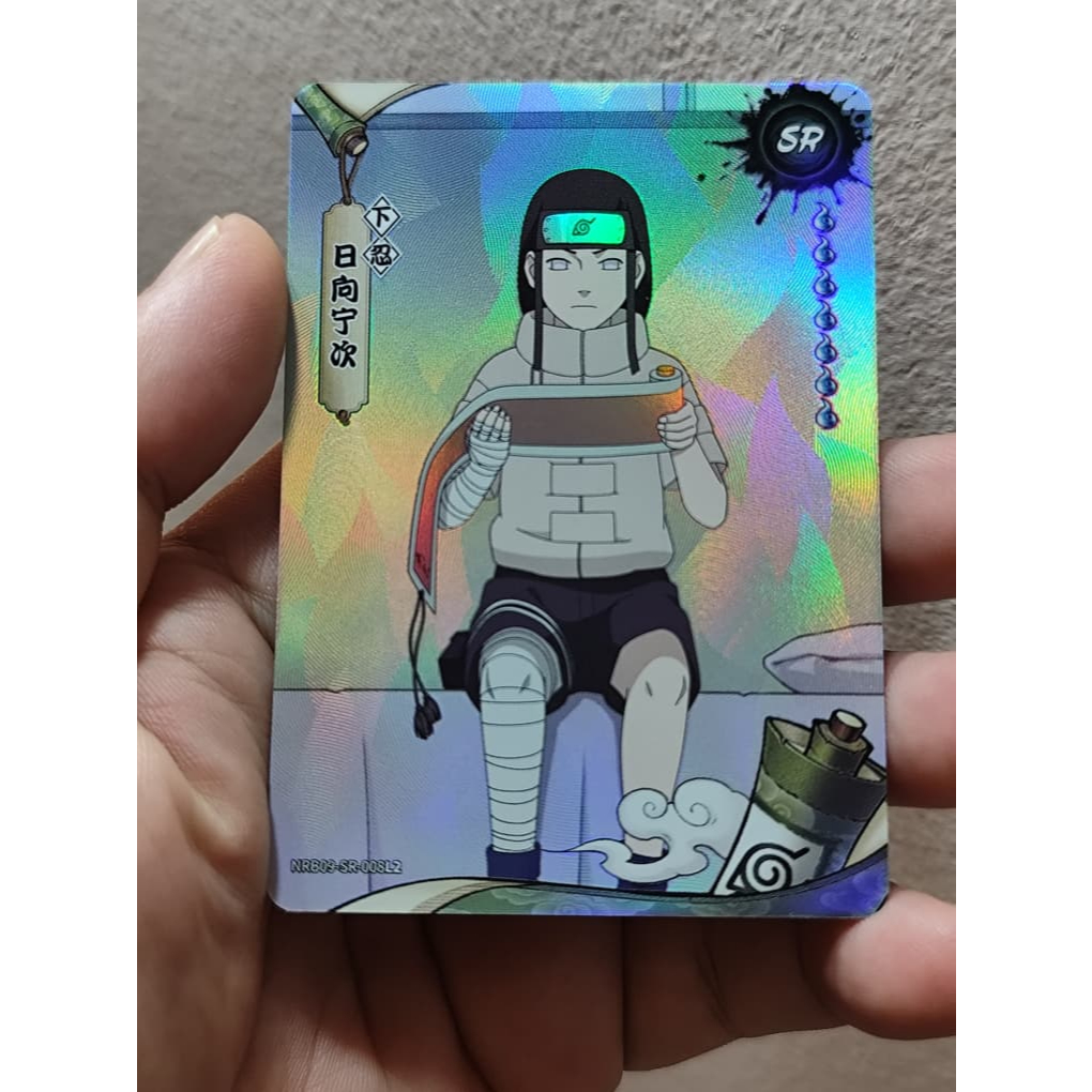 Neji [NRB09-SR-008L2] Naruto Kayou + ปลอกการ์ด