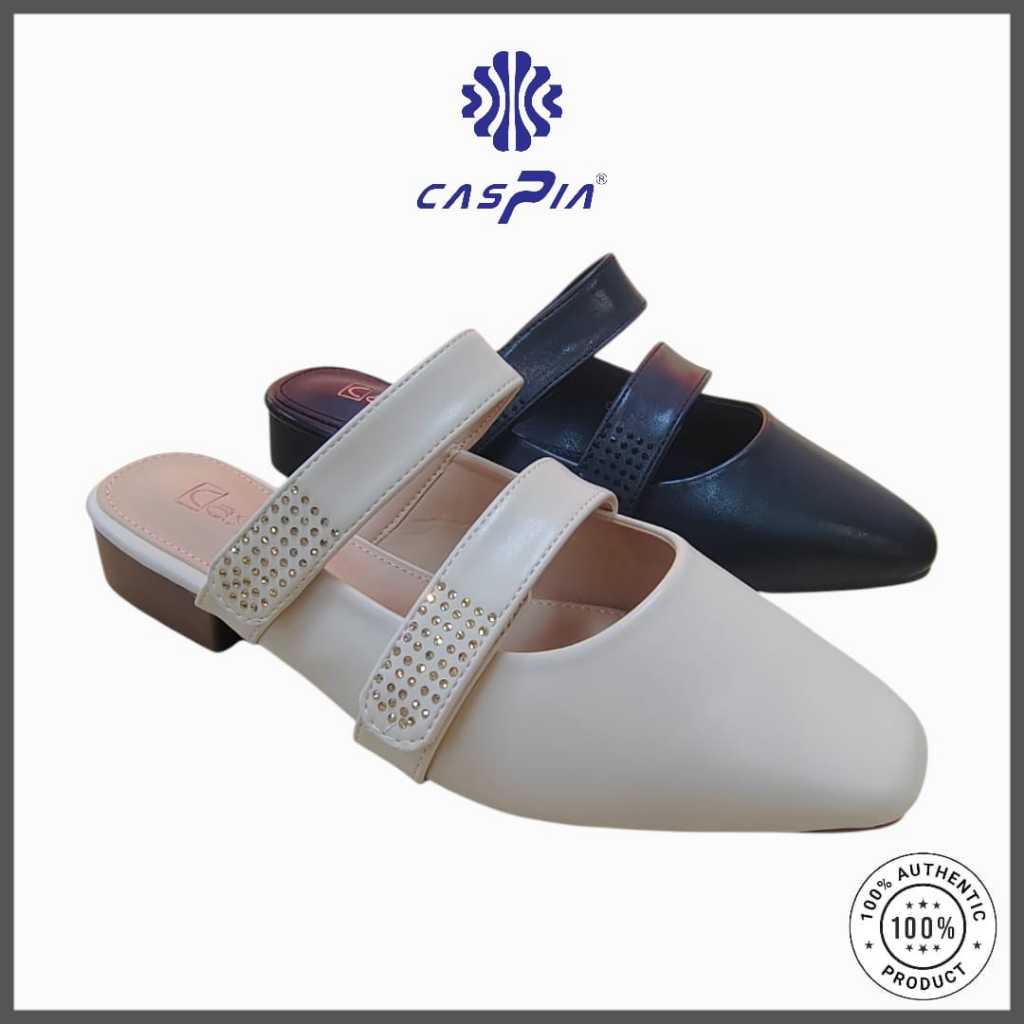 Caspia Ladies Comfort Lifestyle Heels CW-1202 - Kasut Raya Perempuan
