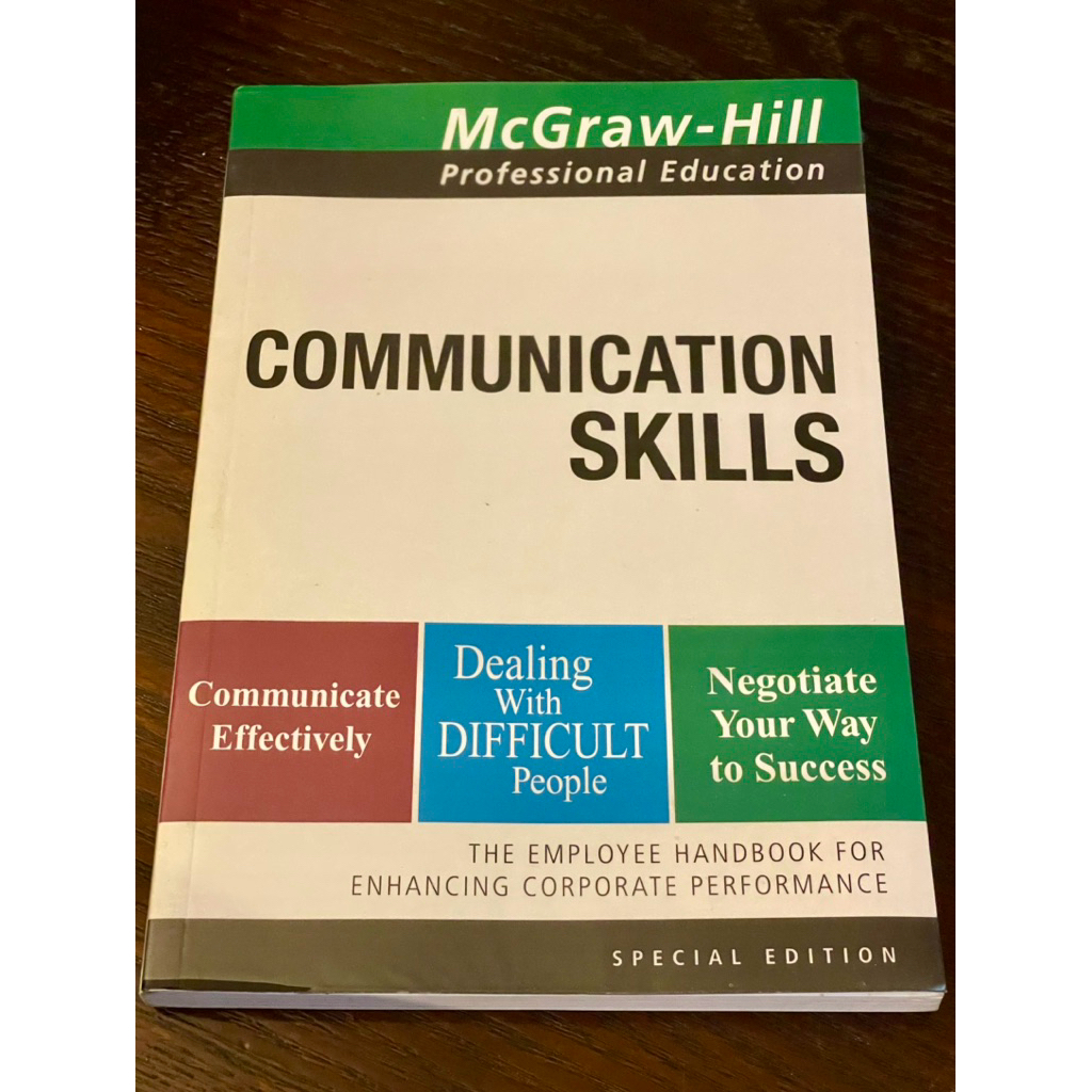หนังสือทักษะการสื่อสาร McGraw-Hill