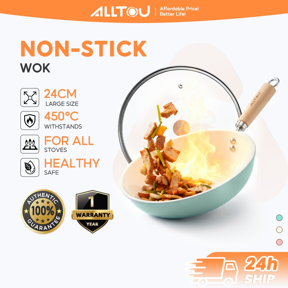 ALLTOU กระทะนอนสติ๊ก