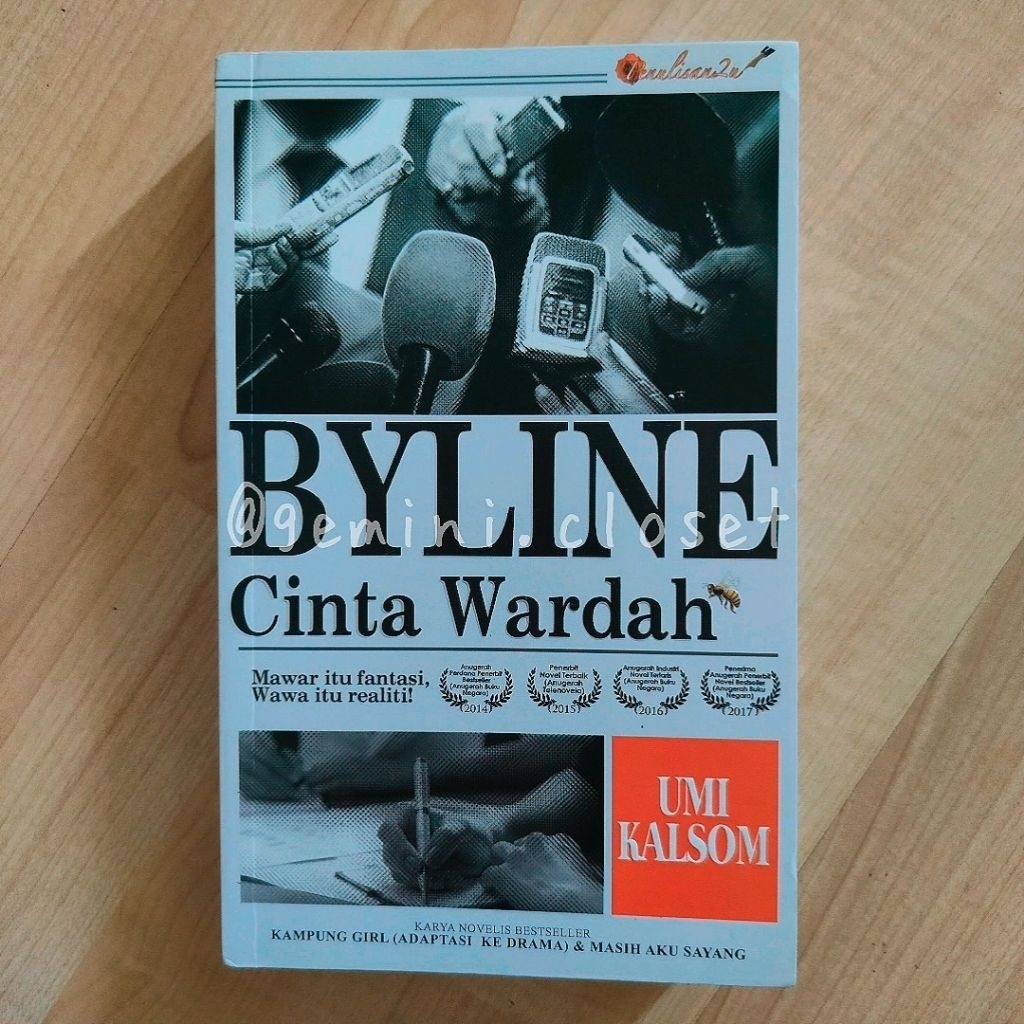 PRELOVED (NEW) Byline Cinta Wardah