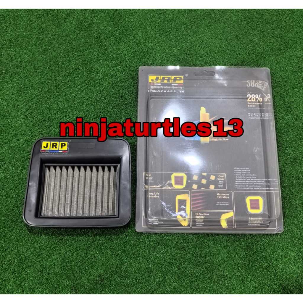 JRP LC135 LC V1 V2 V3 V4 V5 V6 V7 V8 LCFI FI STAINLESS STEEL กรองอากาศ WASHABLE racing boleh cuci