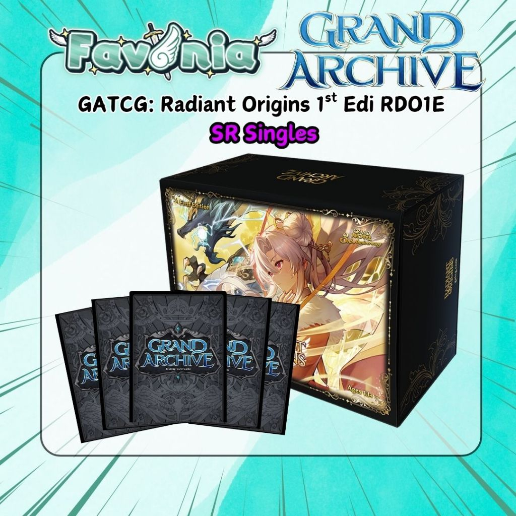 Grand Archive TCG | Radiant Origins | SR Card Singles | RDO SR | GATCG | PART 2
