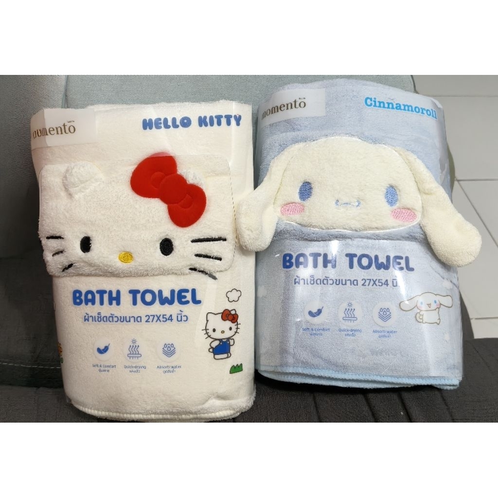 ผ้าเช็ดตัว Momento Sanrio