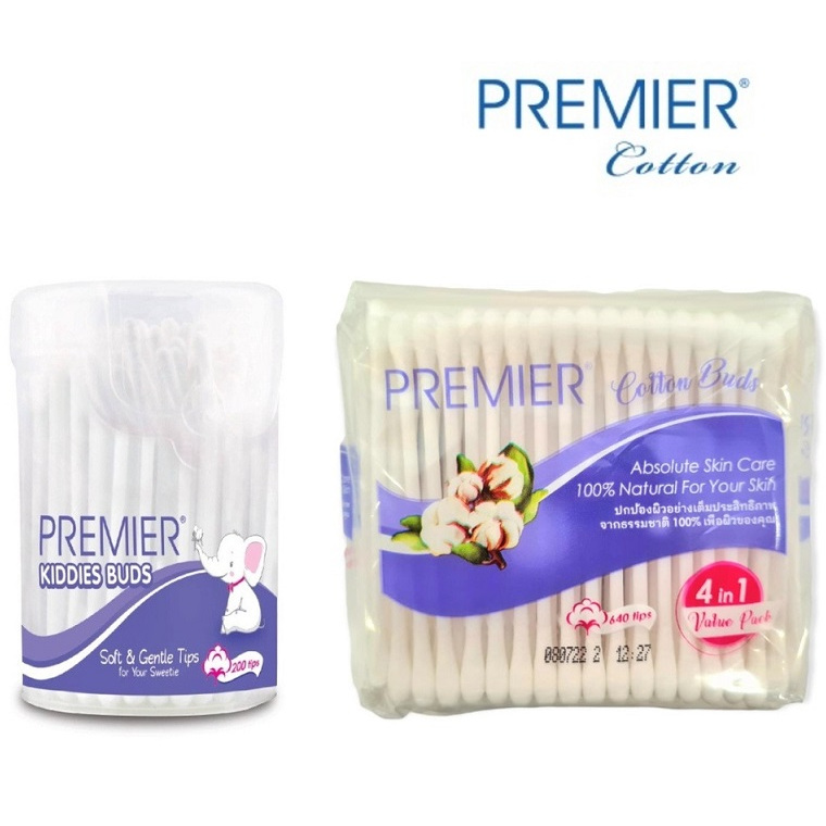 ผ้าฝ้ายพรีเมียร์ BUDS/KIDDIES BUDS/BABY COTTON BUDS