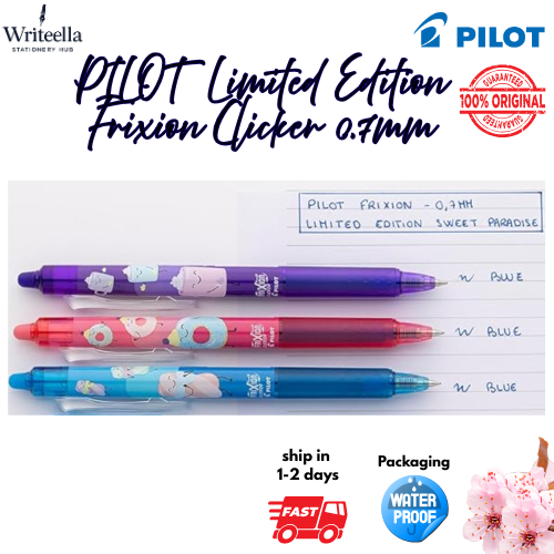 PILOT Frixion Eraserable Clicker Limited Edition 0.7mm