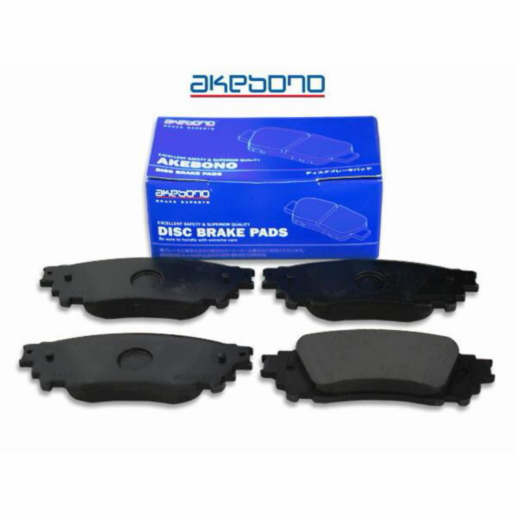 ผ้าเบรค Akebono (หลัง) สําหรับ Toyota Alphard/ Vellfire AGH30, Harrier MXUA80, Camry ASV70, CH-R 1.2