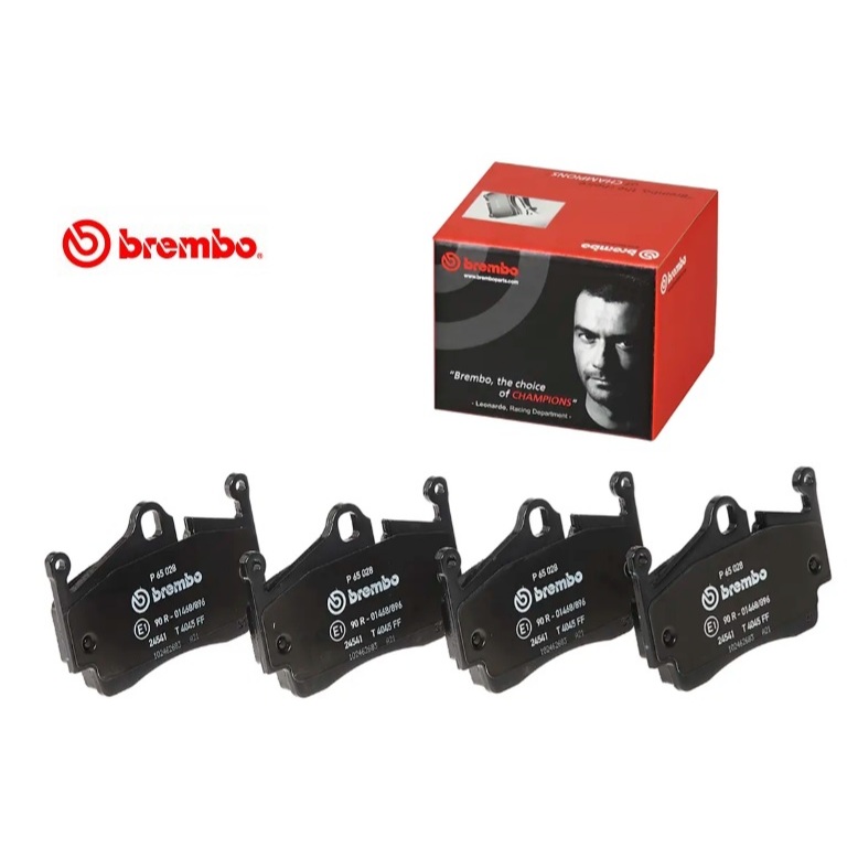 Porsche 718 Boxster Cayman 981 802 987 Cayman 981 ผ้าเบรคหลัง Brembo